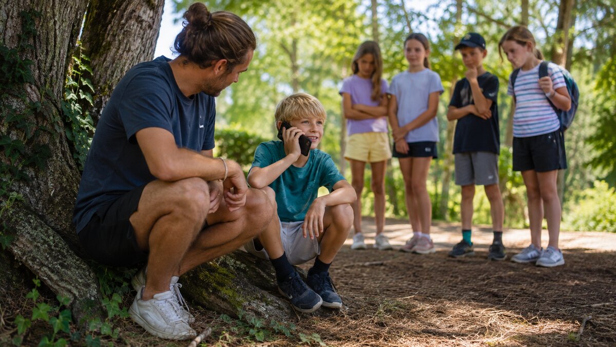 Mon enfant se plaint au téléphone : que faire ?