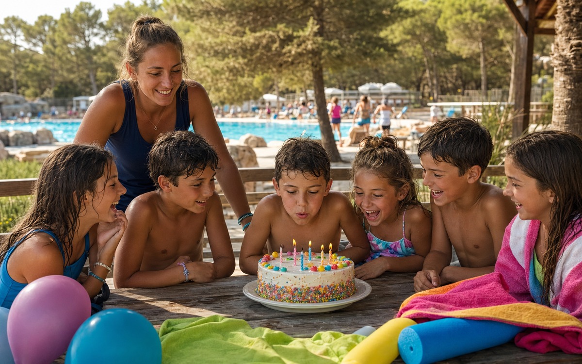 Anniversaire Splash — journée récréative Splash Camp près de Montpellier