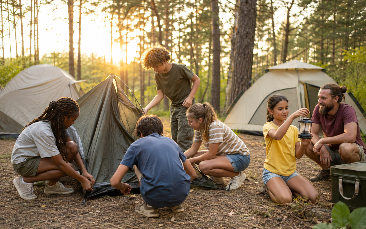 Colonie de vacances Camp Aventure — Hérault et Cévennes