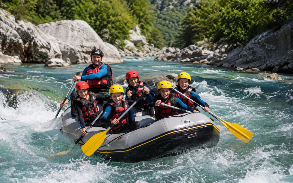 Colonie de vacances Eaux vives — Gorges et rivières des Cévennes