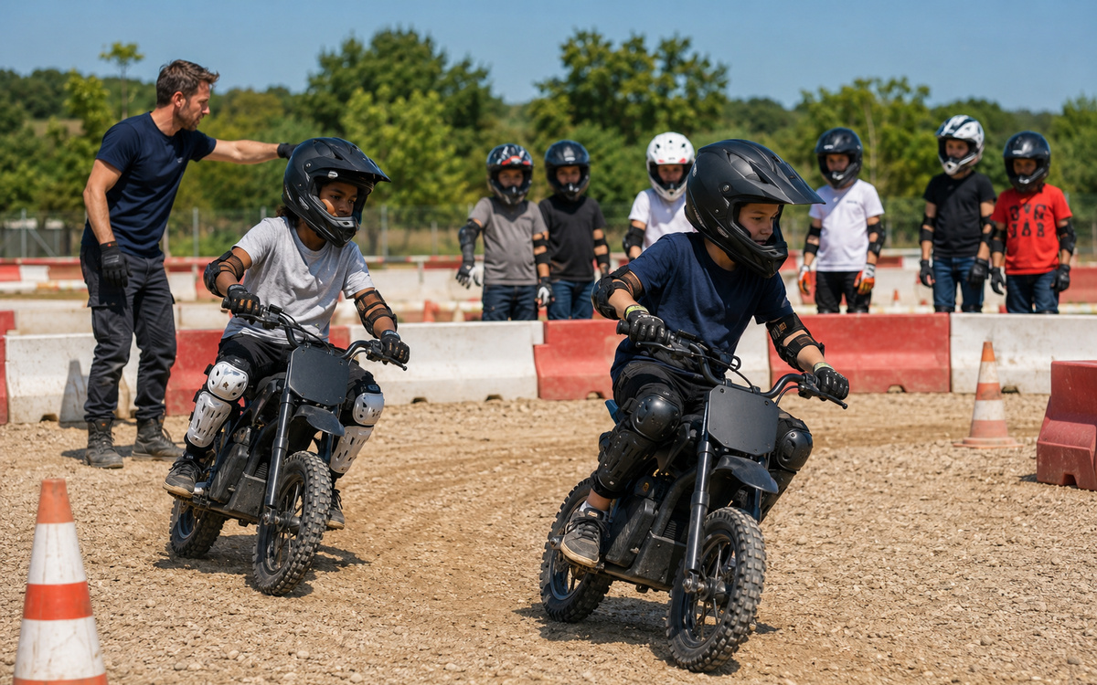 Colonie de vacances Pilotes en herbe — Circuit fermé, arrière-pays héraultais