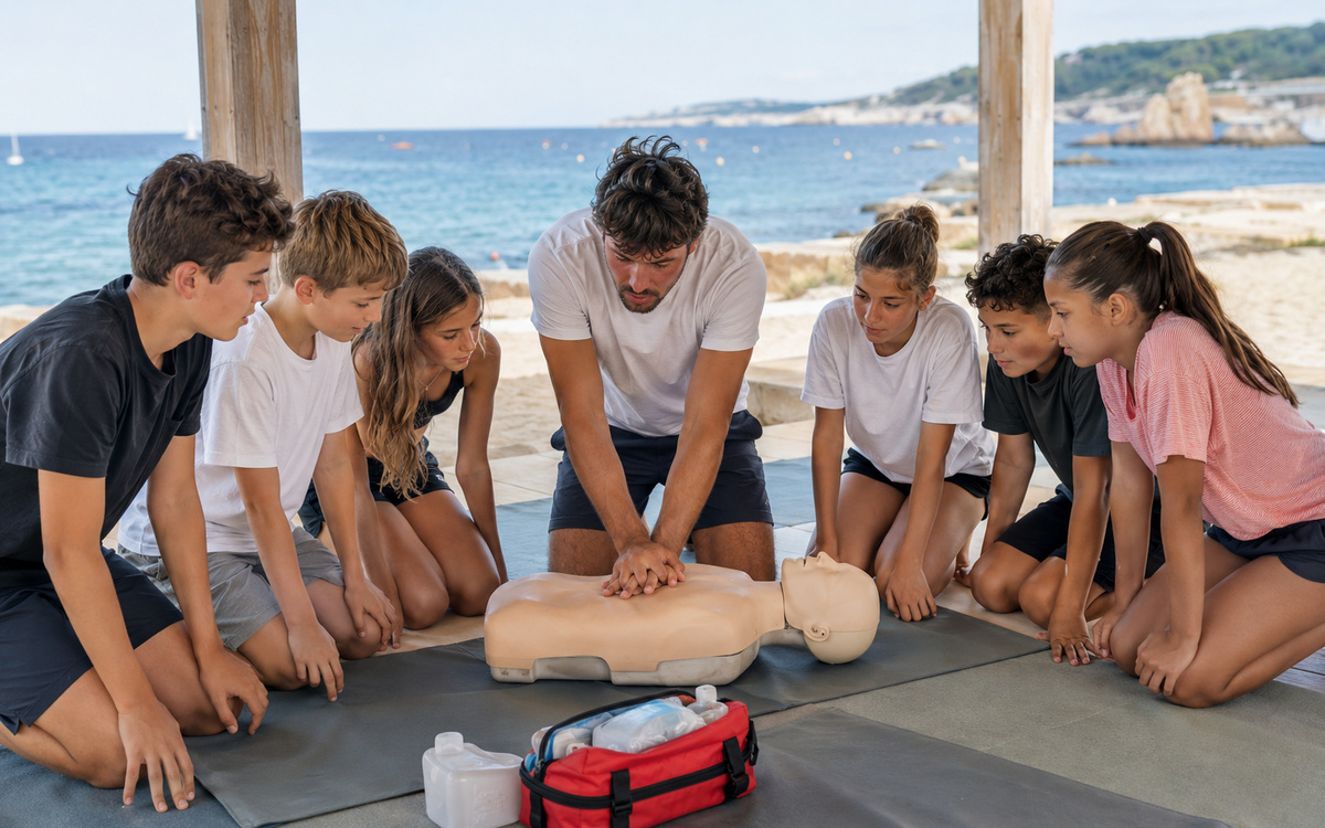 Colonie de vacances Sauvetage & Secourisme — Littoral héraultais
